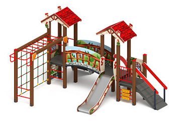 В гостях у сказки - ДИК 1.05.01-06.С - Игровой комплекс H=900