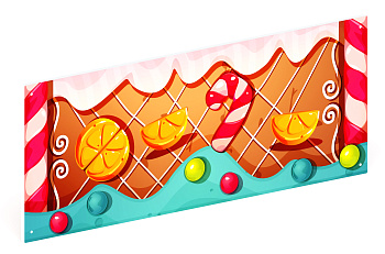 Пряник - Ограждение из фанеры и бруса - МФ 90.01.01-06