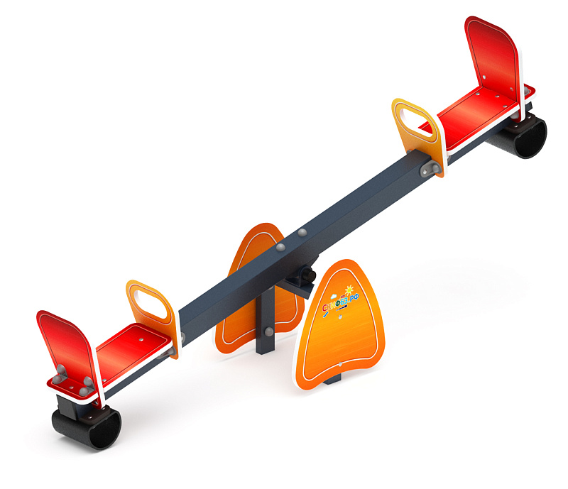 Качалка балансир со спинкой малый - ИО 21.М.01.05-П